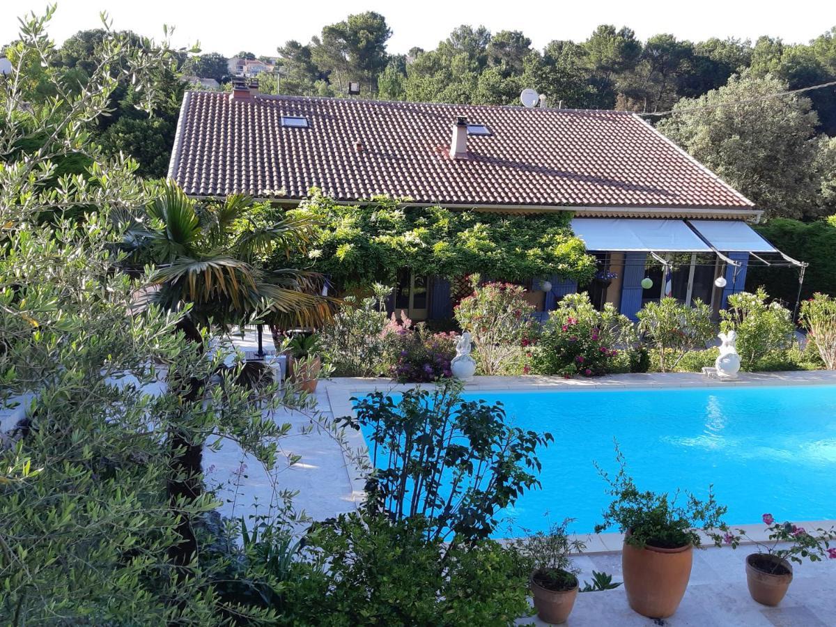 VILLA LA LICORNE Piscine privée, Jacuzzi, Massages, Tennis, Golf à 11km Belcodene Exterior foto